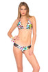 Luli Fama Salty Skin Mesh Cutout Moderate Bottom